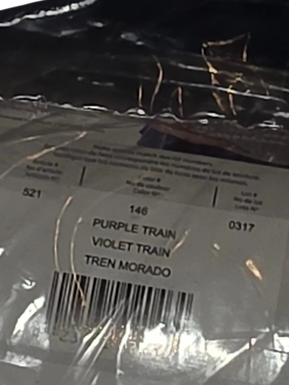Discontinued Lion Brand Fast-Track Yarn – Purple Train – Lot of 3